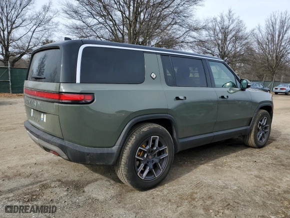 2022 Rivian R1S Launch Edition with VIN 7PDSGABL4NN000393, listed as a Copart auction lot 44218005 with NaN miles and Salvage Title. Bid and sale history available at carsss.com. Image 3.