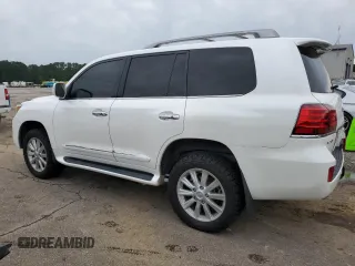 2008 Lexus LX 570 z VIN JTJHY00W184007931, wystawiony jako Copart lot #55671555 z przebiegiem 198 474 mil mil oraz Szkoda całkowita • Salvage title. Historia ofert i sprzedaży dostępna na DreamBid. Obrazek 2.