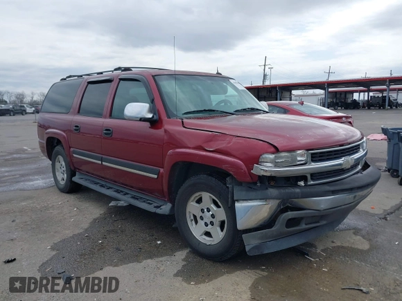 2005 Chevrolet Suburban LT with VIN 3GNEC16Z15G205829, listed as a IAAI auction lot 41690689 with 196,504 mi miles and . Bid and sale history available at DreamBid. Image 1.