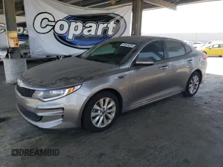 2017 Kia Optima LX с VIN 5XXGT4L35HG170786, выставлен на аукционе Copart как лот 61875255 с пробегом 142 872 миль миль и Чистый • Clean title. История ставок и продаж доступна на DreamBid. Изображение 1.