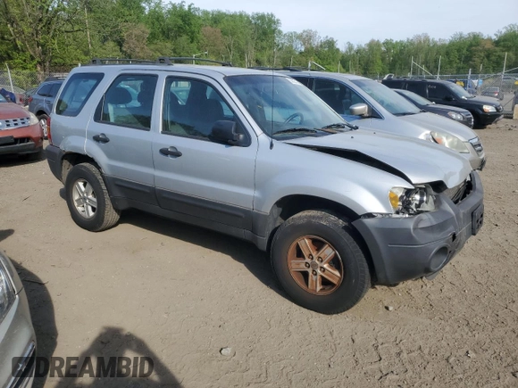 2006 Ford Escape XLS with VIN 1FMYU02Z06KB99711, listed as a Copart auction lot 53623165 with Not Provided miles and Salvage Title. Bid and sale history available at DreamBid. Image 4.