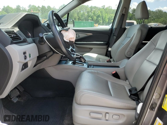 2019 Honda Pilot EX-L z VIN 5FNYF5H59KB028124, wystawiony jako Copart lot #57065075 z przebiegiem 55 260 mil mil oraz Szkoda całkowita • Salvage title. Historia ofert i sprzedaży dostępna na DreamBid. Obrazek 7.