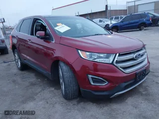 2017 Ford Edge Titanium with VIN 2FMPK3K80HBC21522, listed as a IAAI auction lot 41265401 with 96,218 mi miles. Bid and sale history available at carsss.com. Image 1.