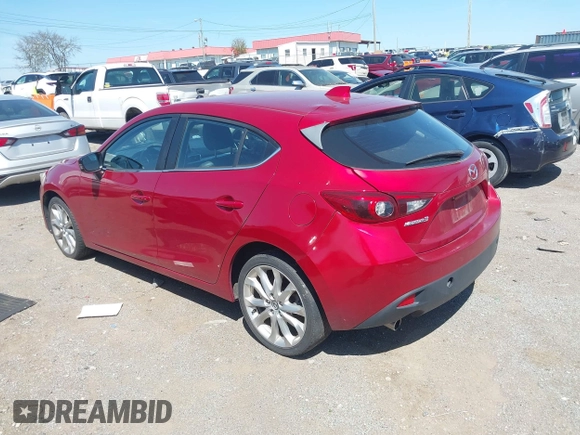 2014 Mazda 3 S Touring with VIN JM1BM1L36E1139818, listed as a IAAI auction lot 42052687 with 134,397 mi miles and . Bid and sale history available at DreamBid. Image 3.
