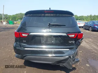 2020 Infiniti QX60 Pure with VIN 5N1DL0MM1LC501807, listed as a IAAI auction lot 42447446 with 37,184 mi miles and . Bid and sale history available at DreamBid. Image 16.