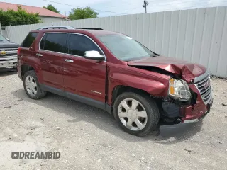 2016 GMC Terrain SLT z VIN 2GKFLUE30G6182445, wystawiony jako Copart lot #56917785 z przebiegiem 121 768 mil mil oraz Czysty tytuł • Clean title. Historia ofert i sprzedaży dostępna na DreamBid. Obrazek 4.