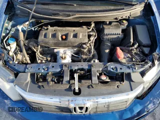 2012 Honda Civic EX-L with VIN 19XFB2F99CE324615, listed as a Copart auction lot 50165245 with 149,076 mi miles and Salvage Title. Bid and sale history available at DreamBid. Image 12.