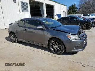 2013 Scion tC with VIN JTKJF5C76D3051704, listed as a Copart auction lot 46220345 with 177,087 mi miles and Salvage Title. Bid and sale history available at carsss.com. Image 4.
