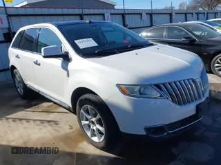 2011 Lincoln MKX with VIN 2LMDJ8JK1BBJ02616, listed as a IAAI auction lot 41255463 with 139,950 mi miles. Bid and sale history available at carsss.com. Image 1.
