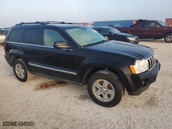 2007 Jeep Grand Cherokee Limited with VIN 1J8HS58217C509810, listed as a Copart auction lot 77547884 with 0 mi miles and Non Repairable. Bid and sale history available at carsss.com. Image 4.