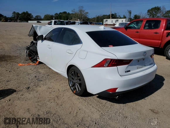 2015 Lexus IS 250 z VIN JTHBF1D20F5082377, wystawiony jako Copart lot #64787632 z przebiegiem Nie podano mil oraz Szkoda całkowita • Salvage title. Historia ofert i sprzedaży dostępna na DreamBid. Obrazek 2.