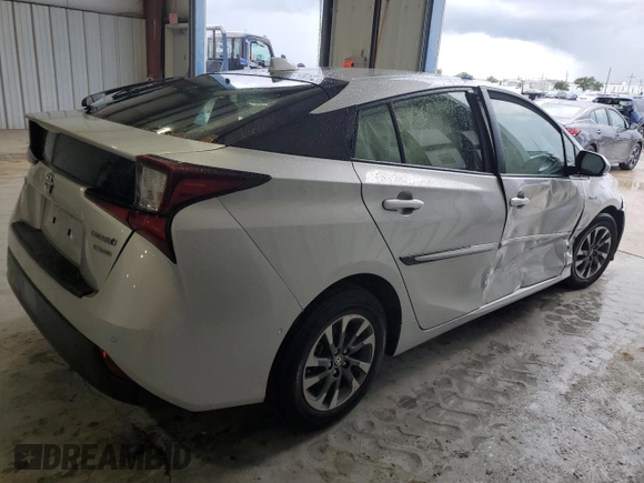 2020 Toyota Prius L Eco с VIN JTDKARFU2L3120017, выставлен на аукционе Copart как лот 64256835 с пробегом 25 278 миль миль и Списание • Salvage title. История ставок и продаж доступна на DreamBid. Изображение 3.