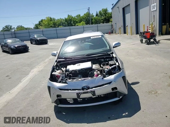 2020 Toyota Prius L Eco with VIN JTDKARFUXL3120671, listed as a Copart auction lot 57913335 with 67,933 mi miles and Salvage title. Bid and sale history available at DreamBid. Image 14.