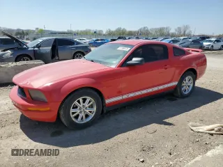 2006 Ford Mustang Standard with VIN 1ZVFT80N765252705, listed as a Copart auction lot 51769975 with 150,495 mi miles and Salvage Title. Bid and sale history available at carsss.com. Image 1.