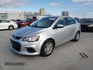 2018 Chevrolet Sonic LS with VIN 1G1JB5SH1J4133593, listed as a Copart auction lot 87556125 with 26,459 mi miles and Salvage title. Bid and sale history available at DreamBid. Image 1.