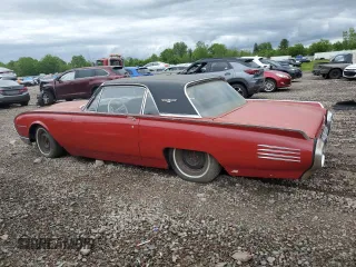 1961 Ford Thunderbird с VIN 1Y71Z157164, выставлен на аукционе Copart как лот 58658465 с пробегом 67 655 миль миль и Списание • Salvage title. История ставок и продаж доступна на DreamBid. Изображение 2.
