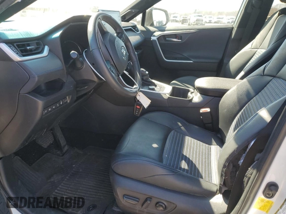 2022 Toyota RAV4 Hybrid XSE with VIN 4T3E6RFV5NU080667, listed as a Copart auction lot 53022975 with 72,721 mi miles and Salvage title. Bid and sale history available at DreamBid. Image 7.