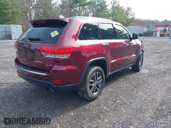 2018 Jeep Grand Cherokee Limited with VIN 1C4RJFBG3JC251256, listed as a IAAI auction lot 42037515 with 69,198 mi miles and . Bid and sale history available at DreamBid. Image 4.
