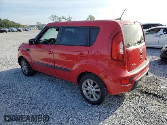 2012 Kia Soul + with VIN KNDJT2A66C7365918, listed as a Copart auction lot 50715205 with 108,890 mi miles and Salvage Title. Bid and sale history available at carsss.com. Image 2.