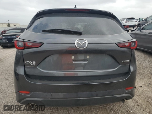 2025 Mazda CX-5 2.5 S Preferred Package with VIN JM3KFBCL7S0582648, listed as a Copart auction lot 51534585 with 0 mi miles and Clean Title. Bid and sale history available at carsss.com. Image 6.
