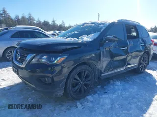 2017 Nissan Pathfinder S with VIN 5N1DR2MM5HC679687, listed as a IAAI auction lot 41574249 with 150,615 mi miles and . Bid and sale history available at DreamBid. Image 6.
