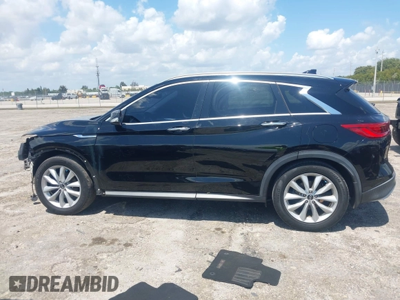 2019 Infiniti QX50 LUXE with VIN 3PCAJ5M16KF119709, listed as a IAAI auction lot 41922353 with 96,262 mi miles. Bid and sale history available at carsss.com. Image 15.