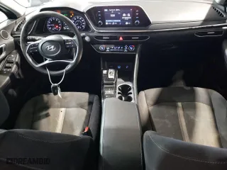 2022 Hyundai Sonata SEL with VIN KMHL64JA9NA173927, listed as a Copart auction lot 46464105 with 45,399 mi miles and Salvage Title. Bid and sale history available at carsss.com. Image 8.