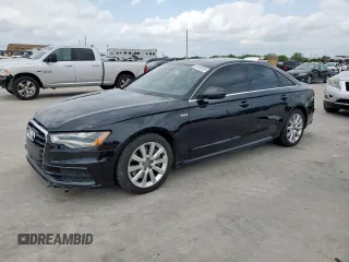 2012 Audi A6 Prestige with VIN WAUHGAFC2CN152517, listed as a Copart auction lot 55158125 with 191,619 mi miles and Salvage title. Bid and sale history available at DreamBid. Image 1.