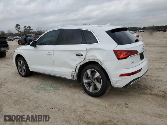2024 Audi Q5 Premium with VIN WA1ABAFY6R2042301, listed as a Copart auction lot 43386775 with 18,973 mi miles and Salvage title. Bid and sale history available at DreamBid. Image 2.