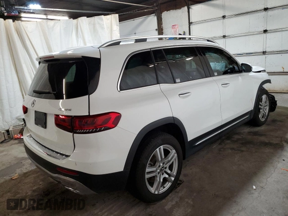 2021 Mercedes-Benz GLB with VIN W1N4M4HBXMW102971, listed as a Copart auction lot 63263072 with 13,805 mi miles. Bid and sale history available at carsss.com. Image 4.