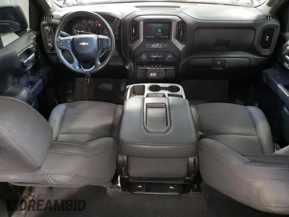 2022 Chevrolet Silverado 1500 Custom with VIN 1GCPDBEK9NZ547070, listed as a Copart auction lot 46234685 with 100,528 mi miles and Clean Title. Bid and sale history available at carsss.com. Image 8.