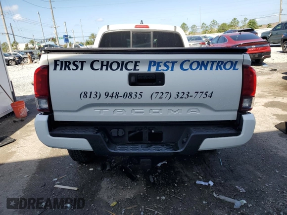 2022 Toyota Tacoma SR z VIN 3TYRZ5CN7NT021180, wystawiony jako Copart lot #52555875 z przebiegiem 66 535 mil mil oraz Nie do naprawy • Non repairable. Historia ofert i sprzedaży dostępna na DreamBid. Obrazek 6.