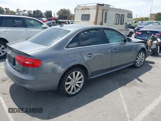 2014 Audi A4 Premium with VIN WAUAFAFL0EN045957, listed as a IAAI auction lot 42032316 with 1 mi miles. Bid and sale history available at carsss.com. Image 4.