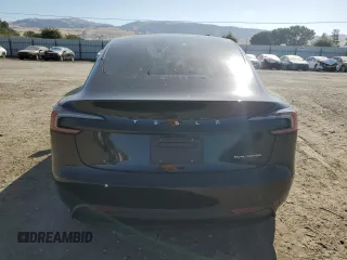 2025 Tesla Model 3 Long Range с VIN 5YJ3E1EB5SF941172, выставлен на аукционе Copart как лот 58968915 с пробегом 2 591 миль миль и Списание • Salvage title. История ставок и продаж доступна на DreamBid. Изображение 6.