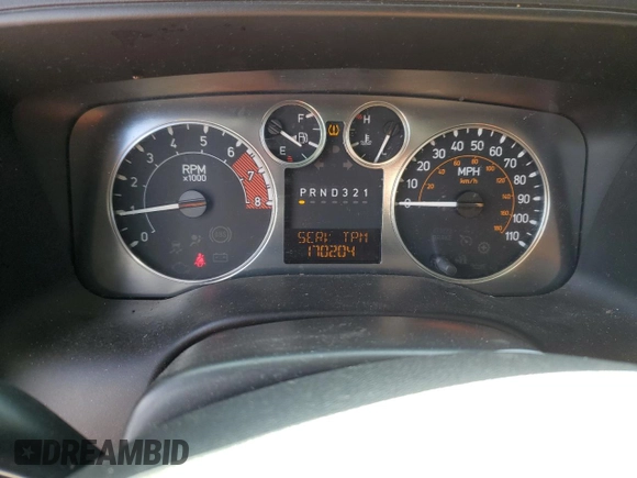 2008 Hummer H3 with VIN 5GTEN13E288113443, listed as a Copart auction lot 52597455 with 170,204 mi miles and Clean Title. Bid and sale history available at carsss.com. Image 9.