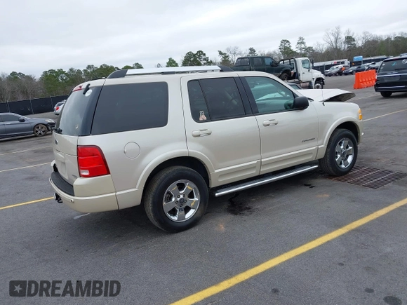 2005 Ford Explorer Limited with VIN 1FMDU75K75ZA67055, listed as a IAAI auction lot 41526428 with 128,335 mi miles and . Bid and sale history available at DreamBid. Image 4.