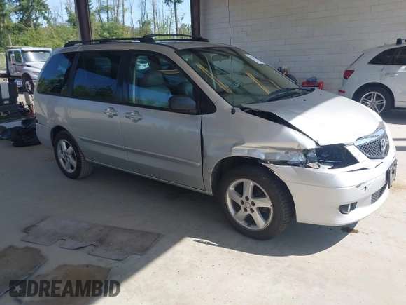 2002 Mazda MPV LX z VIN JM3LW28J220328440, wystawiony jako IAAI lot #42421388 z przebiegiem 161 770 mil mil oraz . Historia ofert i sprzedaży dostępna na DreamBid. Obrazek 1.