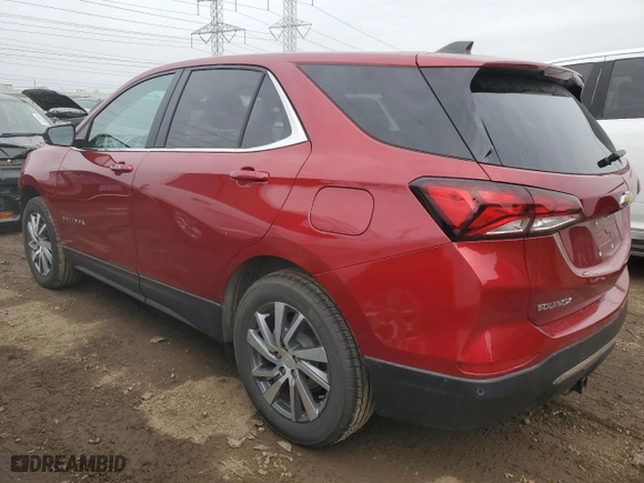 2023 Chevrolet Equinox LT with VIN 3GNAXUEG7PS152946, listed as a Copart auction lot 48559995 with 18,147 mi miles and Salvage Title. Bid and sale history available at carsss.com. Image 2.
