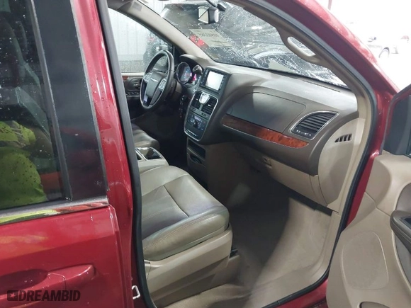 2012 Chrysler Town & Country Touring with VIN 2C4RC1BG1CR260870, listed as a IAAI auction lot 41803385 with NaN miles. Bid and sale history available at carsss.com. Image 5.