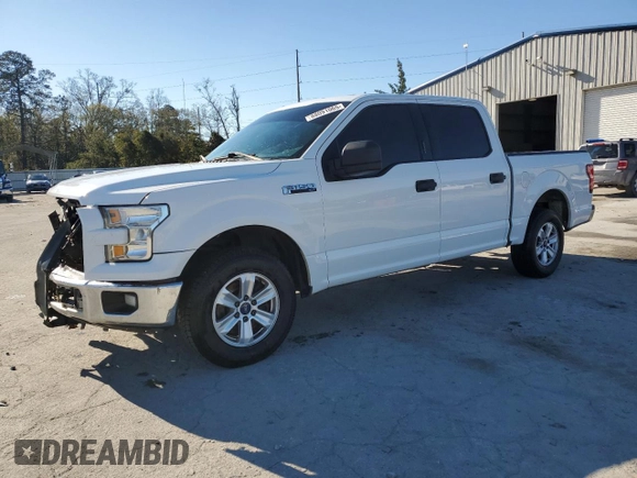 2017 Ford F-150 XL with VIN 1FTEW1CF3HFC04617, listed as a Copart auction lot 88091065 with 206,559 mi miles and Salvage title. Bid and sale history available at DreamBid. Image 1.