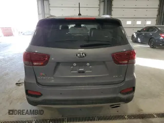 2020 Kia Sorento EX V6 with VIN 5XYPH4A54LG705925, listed as a Copart auction lot 85706494 with 42,844 mi miles and Salvage Title. Bid and sale history available at carsss.com. Image 6.