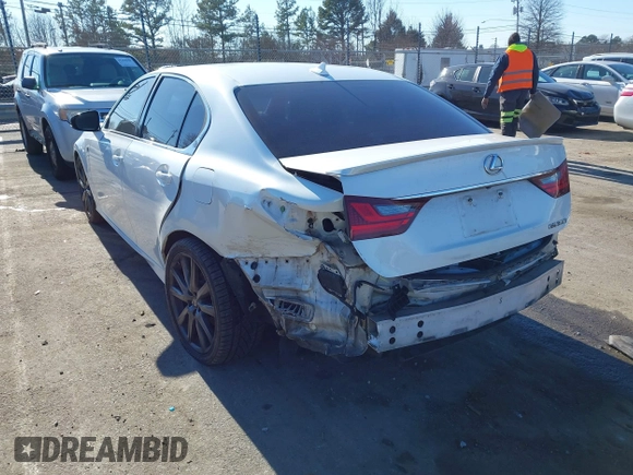2013 Lexus GS 350 z VIN JTHBE1BL9D5013652, wystawiony jako IAAI lot #41282929 z przebiegiem 189 730 mil mil oraz . Historia ofert i sprzedaży dostępna na DreamBid. Obrazek 3.