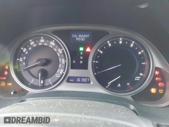 2007 Lexus IS 250 with VIN JTHBK262672025912, listed as a IAAI auction lot 42532981 with 161,907 mi miles and . Bid and sale history available at DreamBid. Image 7.