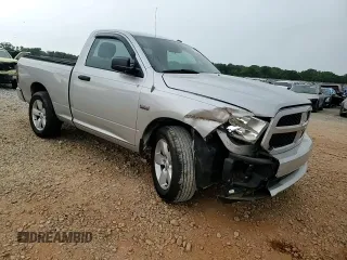 2013 Ram 1500 Express with VIN 3C6JR6AT0DG521721, listed as a Copart auction lot 53837675 with 125,603 mi miles and Salvage title. Bid and sale history available at DreamBid. Image 13.