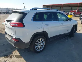2017 Jeep Cherokee Limited with VIN 1C4PJMDB7HW647325, listed as a IAAI auction lot 41472364 with 37,129 mi miles and . Bid and sale history available at DreamBid. Image 4.