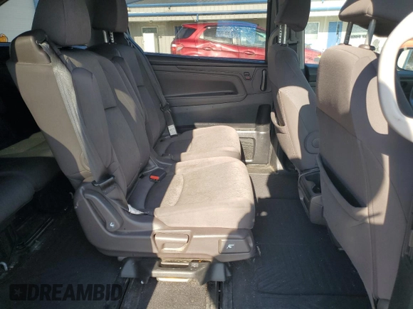 2019 Honda Odyssey EX with VIN 5FNRL6H59KB074264, listed as a Copart auction lot 87653495 with 104,422 mi miles and Salvage Title. Bid and sale history available at carsss.com. Image 11.