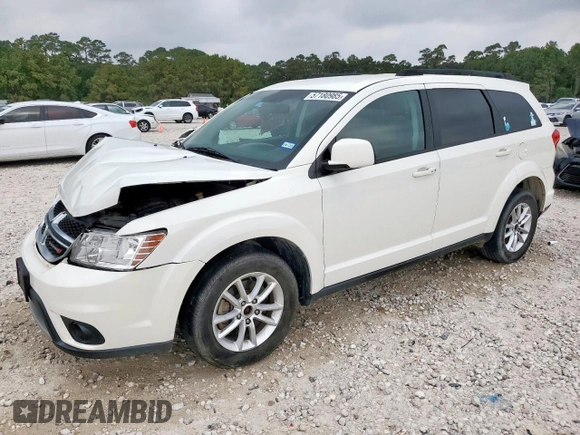2015 Dodge Journey SXT with VIN 3C4PDCBG0FT546887, listed as a Copart auction lot 57180985 with 119,762 mi miles and Clean title. Bid and sale history available at DreamBid. Image 1.