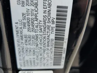 2023 Acura RDX w/A-Spec Package with VIN 5J8TC1H67PL002700, listed as a Copart auction lot 38978814 with 11,367 mi miles. Bid and sale history available at carsss.com. Image 14.