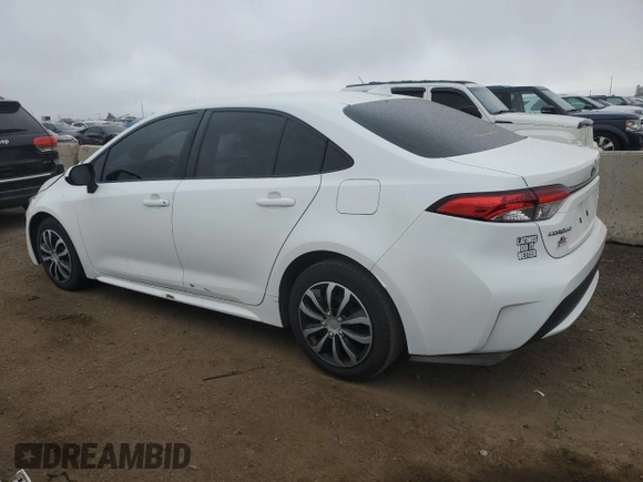2022 Toyota Corolla LE with VIN JTDEPMAE3N3016959, listed as a Copart auction lot 48989025 with 91,829 mi miles and Salvage Title. Bid and sale history available at DreamBid. Image 2.