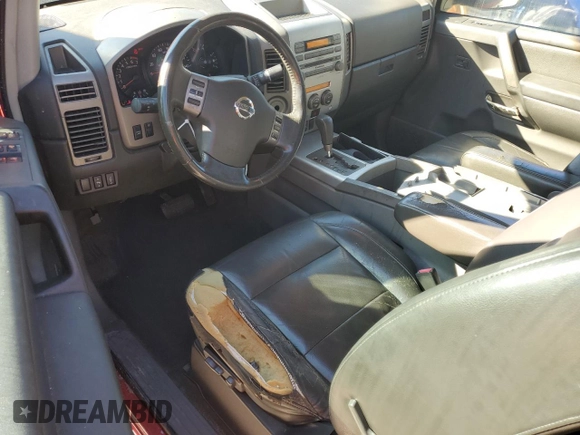 2006 Nissan Titan SE with VIN 1N6BA06A56N537591, listed as a Copart auction lot 42936655 with 135,907 mi miles and Salvage Title. Bid and sale history available at DreamBid. Image 8.